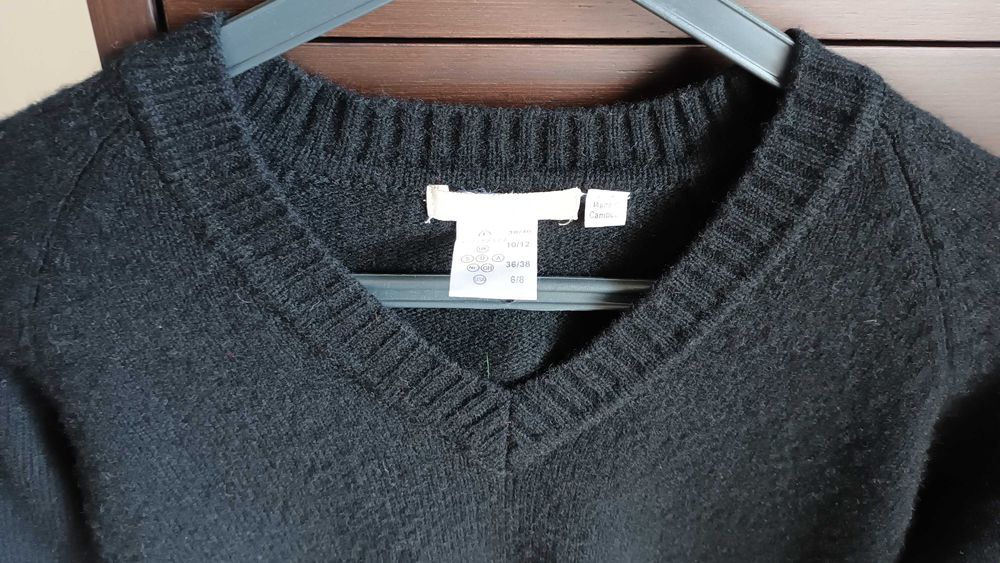 Pullover em preto