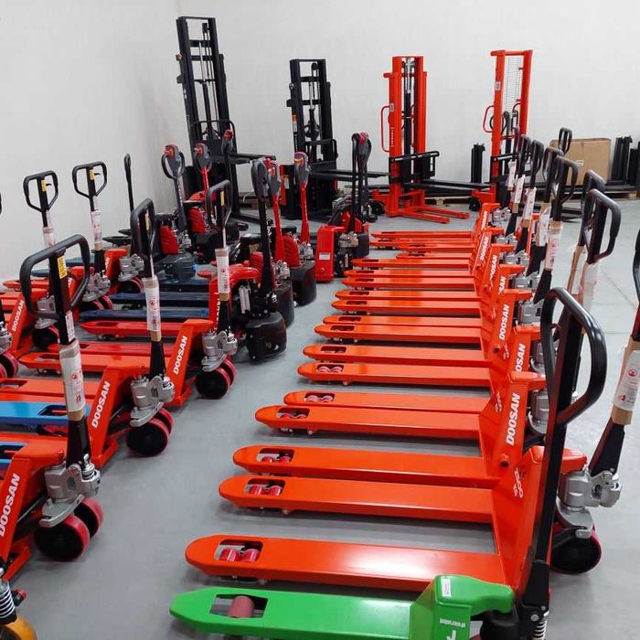 Wózek paletowy,1150mm 2500kg 1050zł NETTO