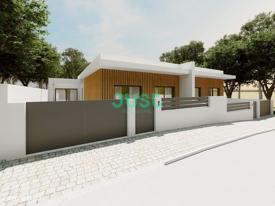 Moradia T2, térrea com piscina em Fernão Ferro - Pinhal General.