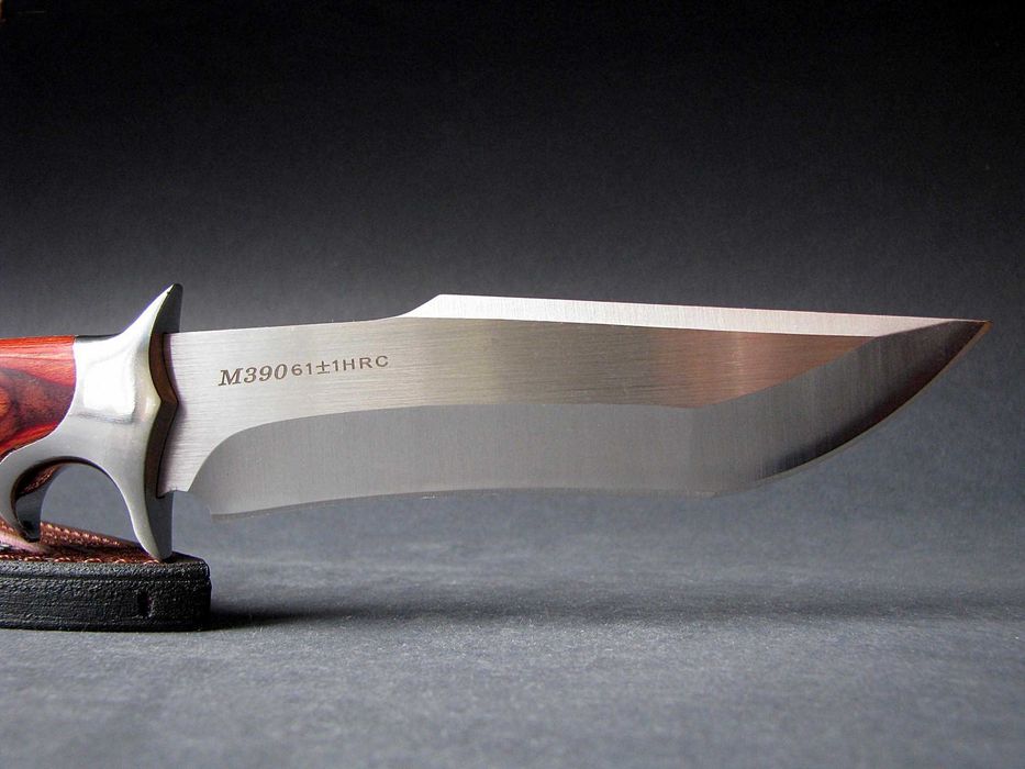 Nóż myśliwski stal M390 HRC61 BÖHLER bushcraft  survival taktyczny