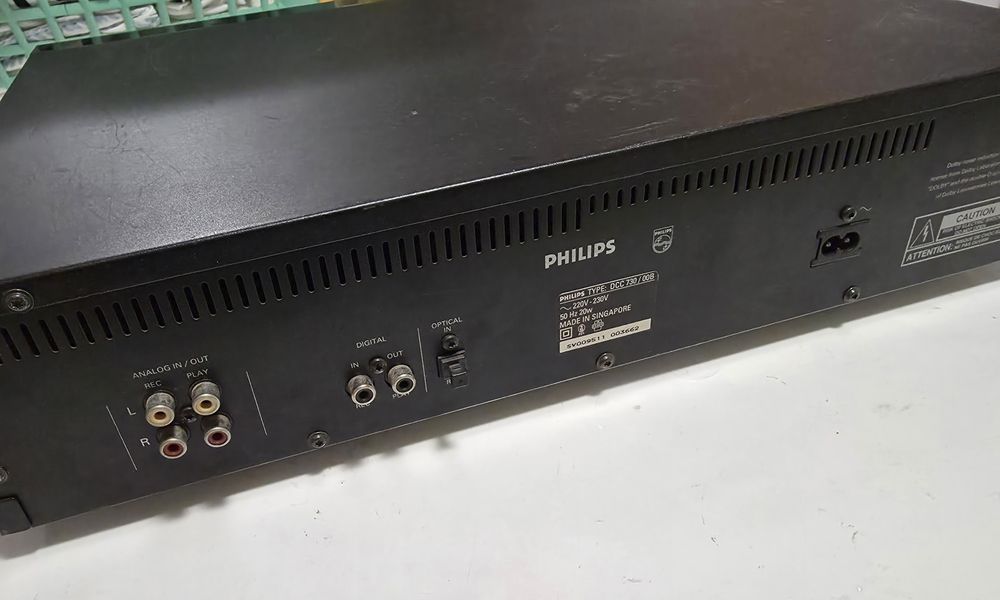PHILIPS DCC 730 (leitor/gravador)