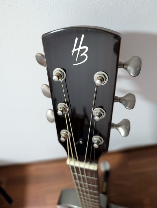 Harley Benton Hybrid Steel BK