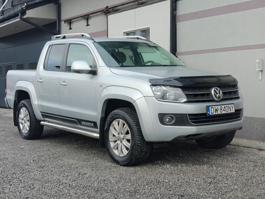 Volkswagen Amarok Volkswagen Amarok 2.0 163KM Przebieg 214tys. km Okazały Pickup Alu 18
