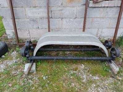 Osie skrętne do lawety