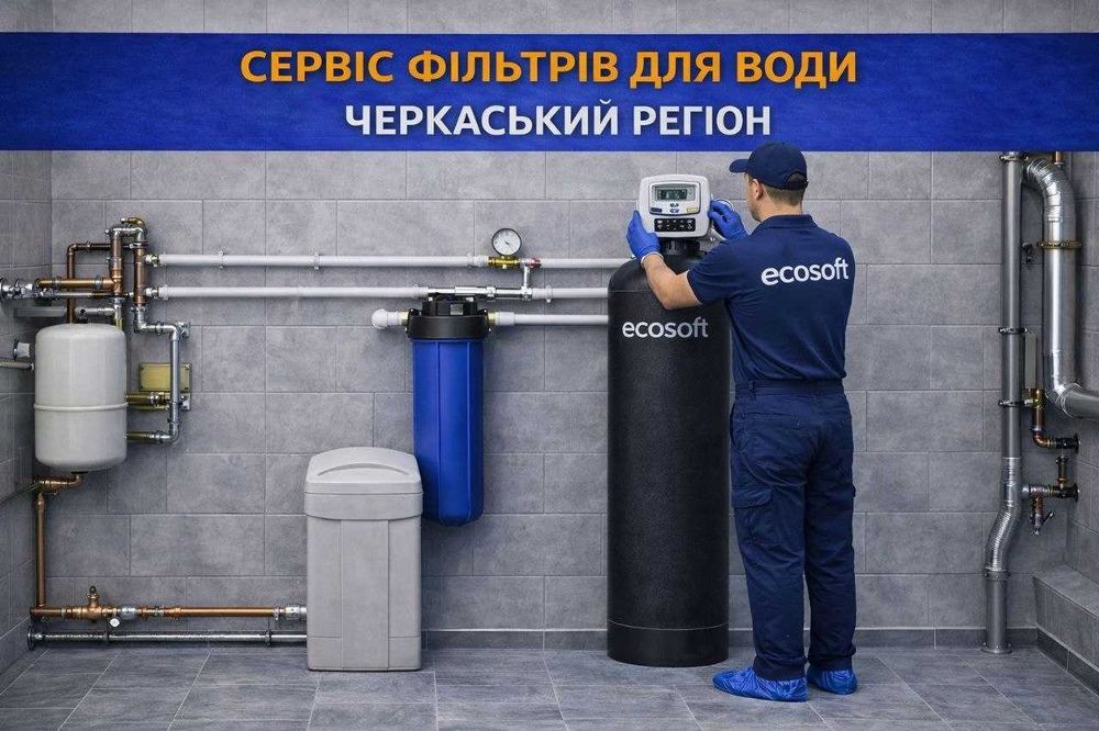Сервіс фільтрів для води. Заміна засипки. Чистка клапана. Налаштування