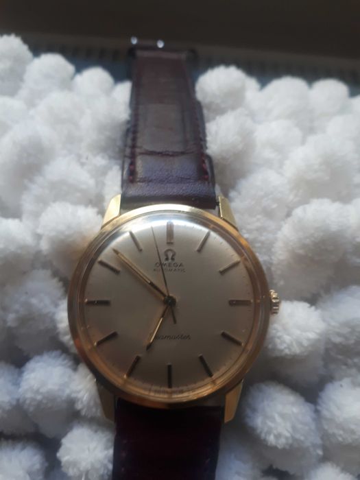 Zegarek omega seamaster 40 micron pozłacany