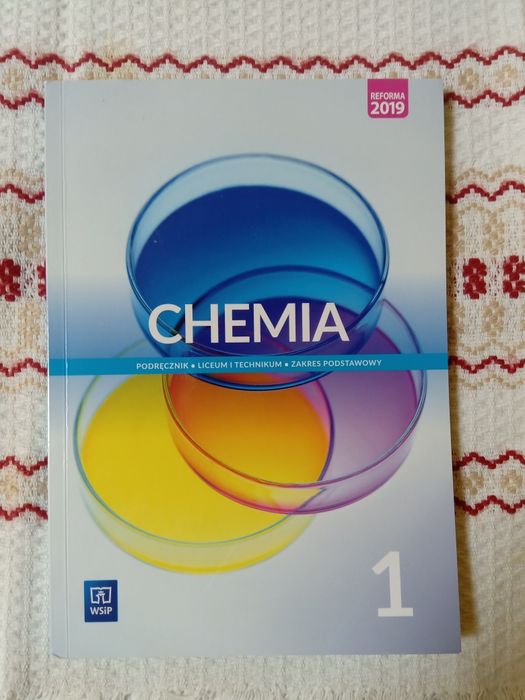 Podręcznik chemia, klasa 1, zakres podstawowy, WSiP