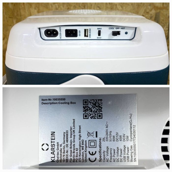 Автохолодильник KLARSTEIN з Німеччини / термобокс с Германии