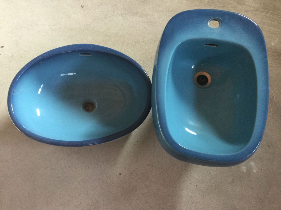 Bidet azul,lilás, lavatório, Torneira banheira misturadora latão croma