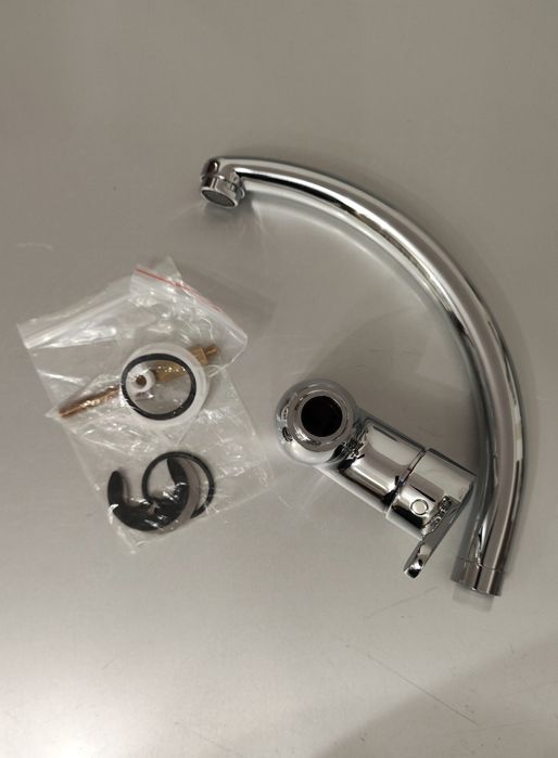 TEKA Countertop Faucet – High-Arc Spout – Chrome64286001704067123