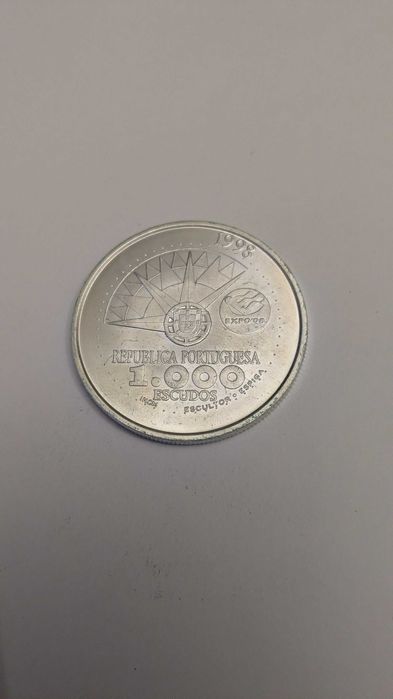 Moedas coleção prata