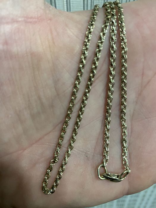 Золотая цепочка (цвет солома)585 пр 46 см 5.3 гр