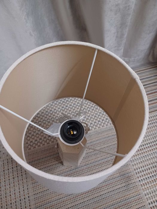 Lampa stołowa trawertyn travertin nowa kamień