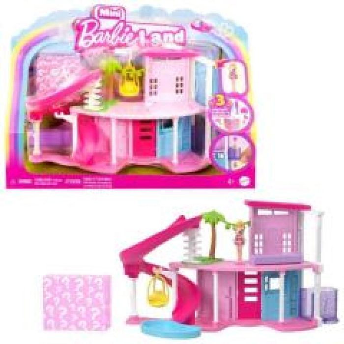 Barbie Mini BarbieLand Domek i minilalka ,101x229 mm