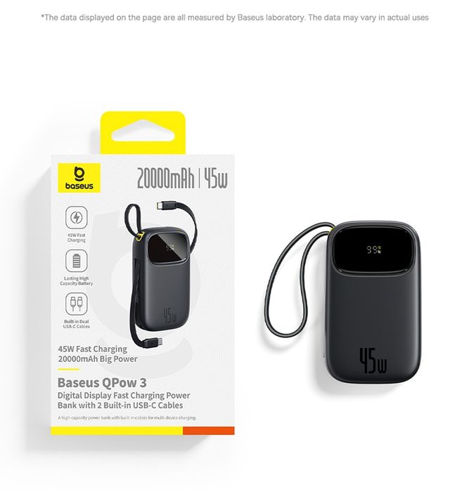 Павербанк  Baseus  20 000mAch