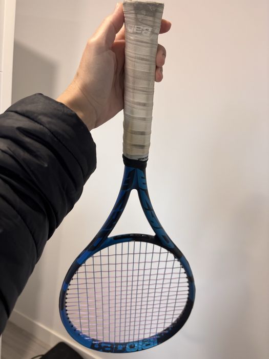 Raquete + bolsa + fita