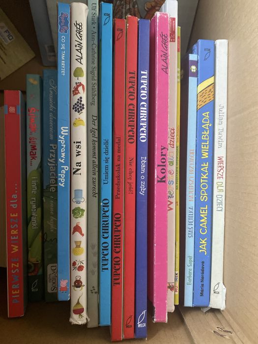 Zestaw ksiazeczek dla dzieci