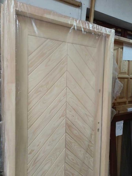 drzwi goralskie jodelka sosnowe drewniane