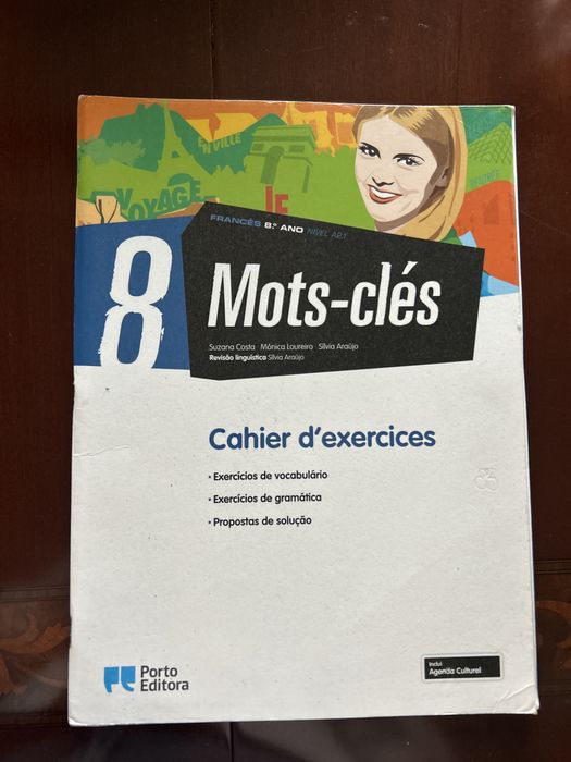 Mots-clés -Cahier d’exercices 8 ano