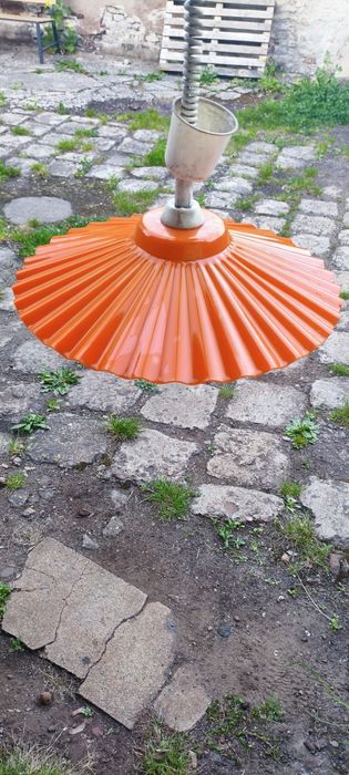 Lampa sufitowa vintage PRL