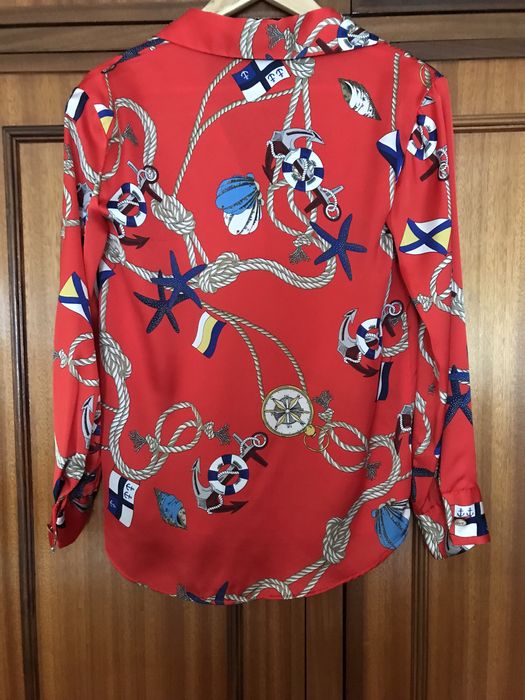 Camiseiro vermelho da ZARA