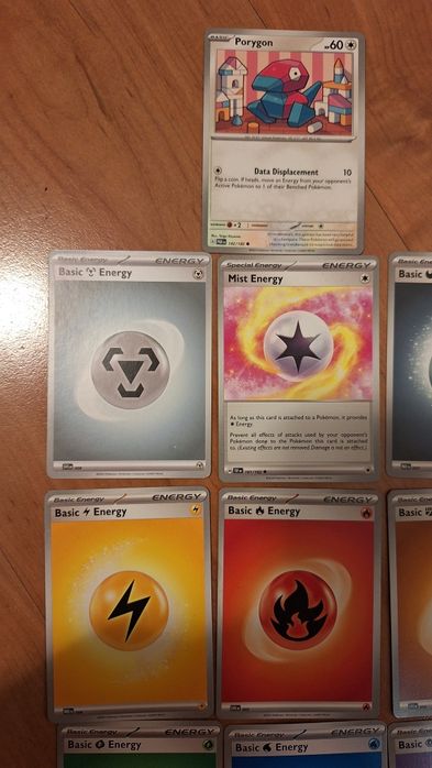 Karty Pokemon Energy - 10 szt. Oryginalne