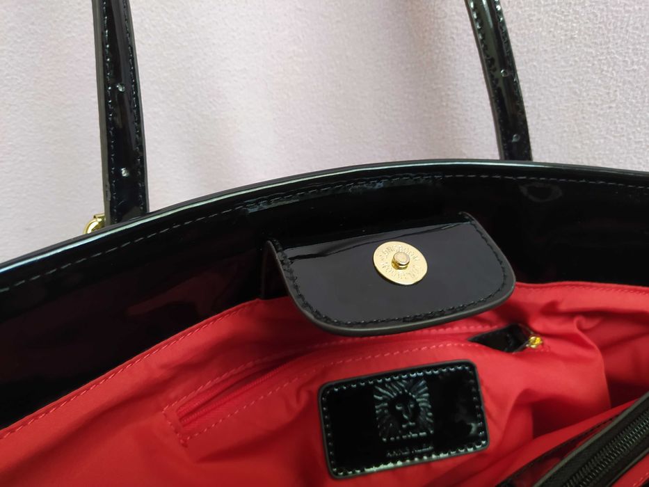 Torebka Anne Klein torba pasy kropki