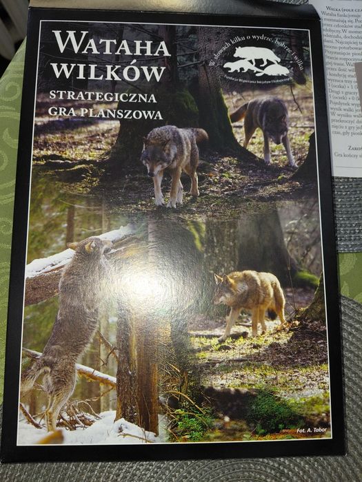 Wataha wilków wilki strategiczna gra planszowa nowa