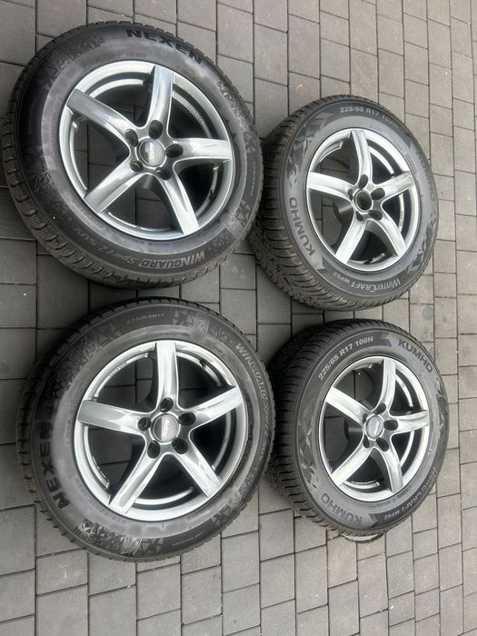 Koła Zimowe Fiat Freemont Dodge 5x127 ET36 225/65/17