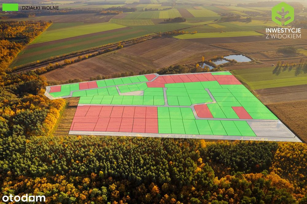 Żyj blisko natury – działki przy lesie w Poniatowicach - View 2