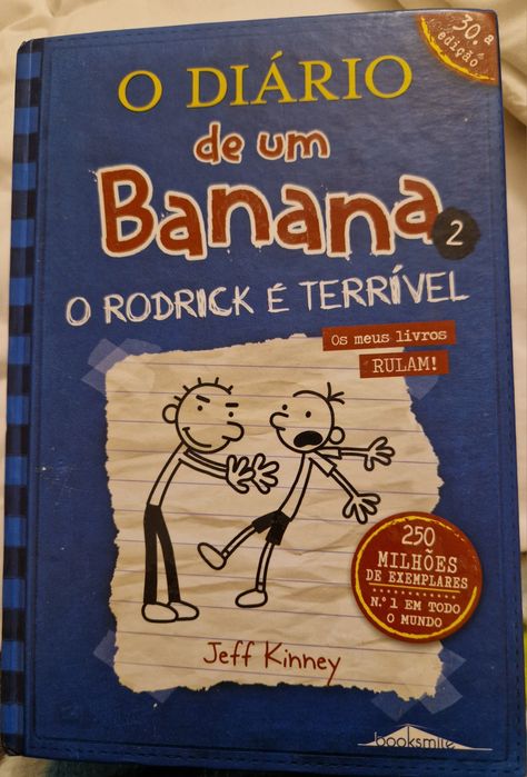 Diário de um Banana volumes 1,2,3 e 5