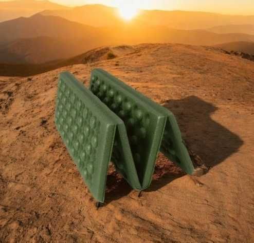 Składana mata turystyczna, karimata, piankowa, lekka, termiczna, biwak