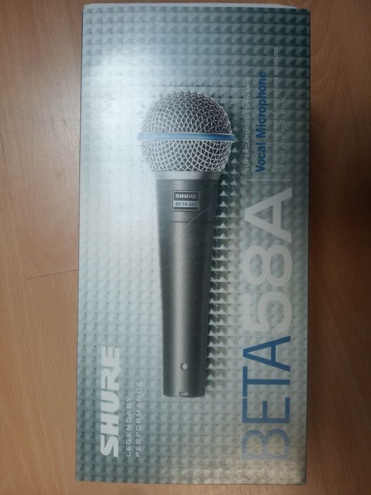 Shure Beta58A  pudełko