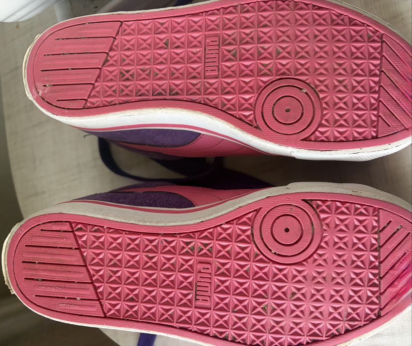Кросівки Puma на дівчинку 33 р. Натуральна замша