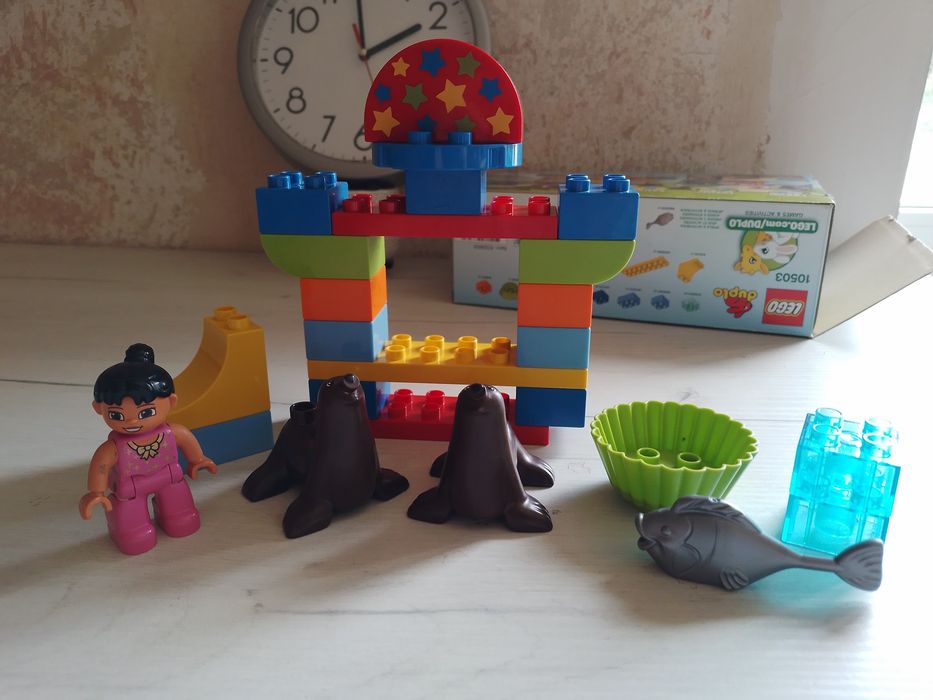 Lego Duplo 10503 cyrk z fokami - kompletny