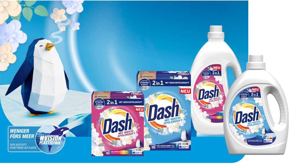 Якісна Побутова Хімія ТМ Dash, Dalli, Forea, Chamello, власний імпорт