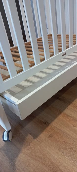 Berço trama como novo + colchao viscoelastico