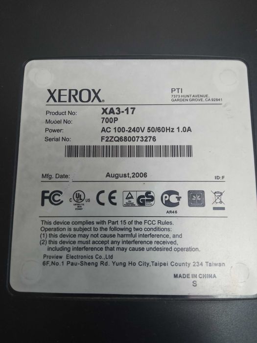 Монітор 17" Xerox 700P