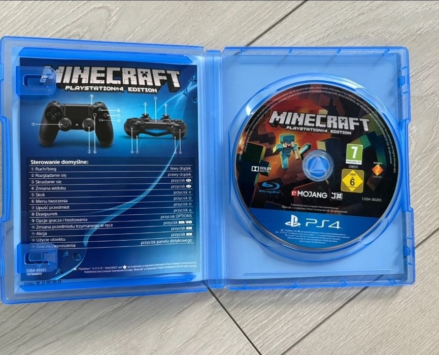 Gra minecraft Ps4