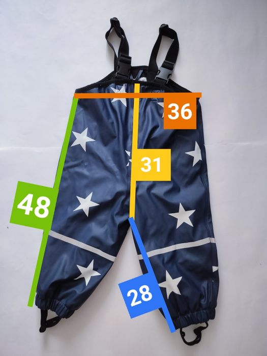 Комплект Куртка+ Напівкомбінезон р 74/80 см Дощовик на флісе Грязепруф