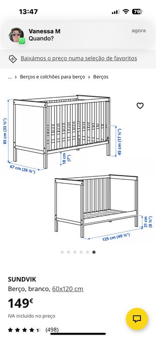 Cama crianca/berco melhor oferta