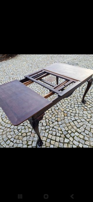 Rozkładany stół CHIPPENDALE | Nogi Szpony | Duży - do 246 cm!