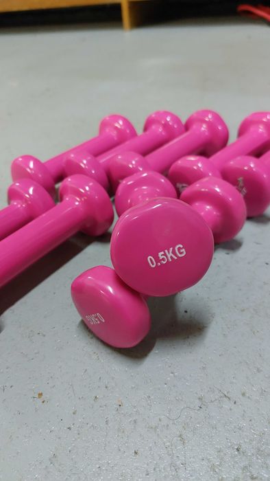 2 x hantle do ćwiczeń 0,5kg