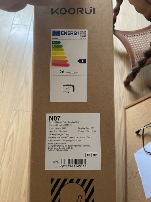 Monitor KOORUI MB27S7U 27”
