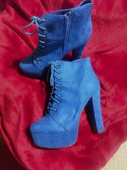 Botins Azul número 38