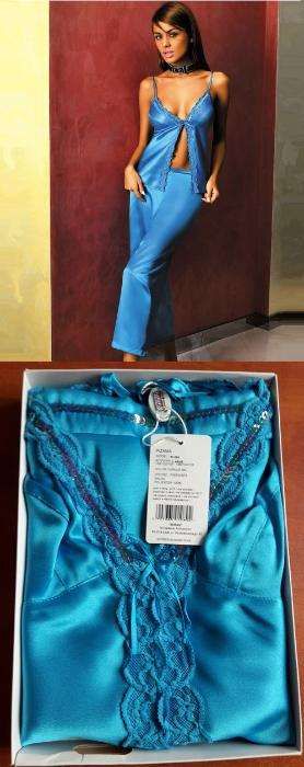 Piżama damska Turkus rozmiar L/ 44-46