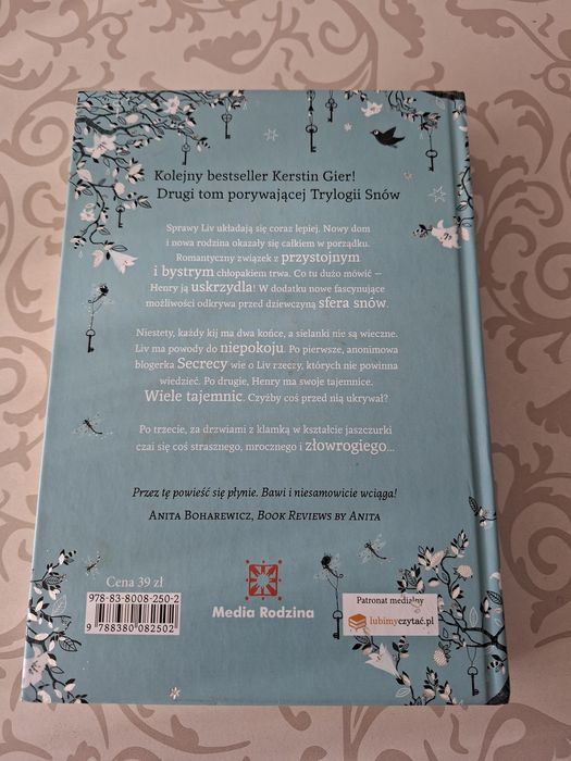 Książka silver druga księga snów