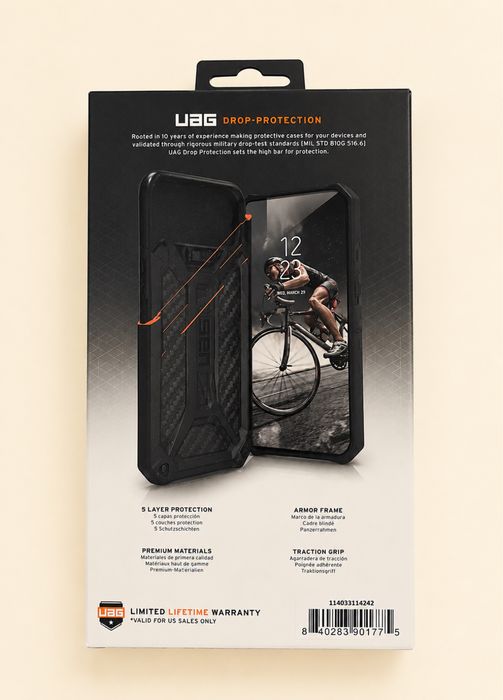 UAG (Urban Armor Gear) Monarch Series do iPhone 14 Plus.