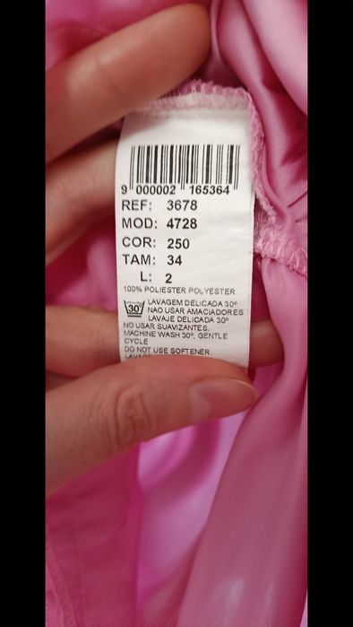 Top / blusa rosa Ana sousa