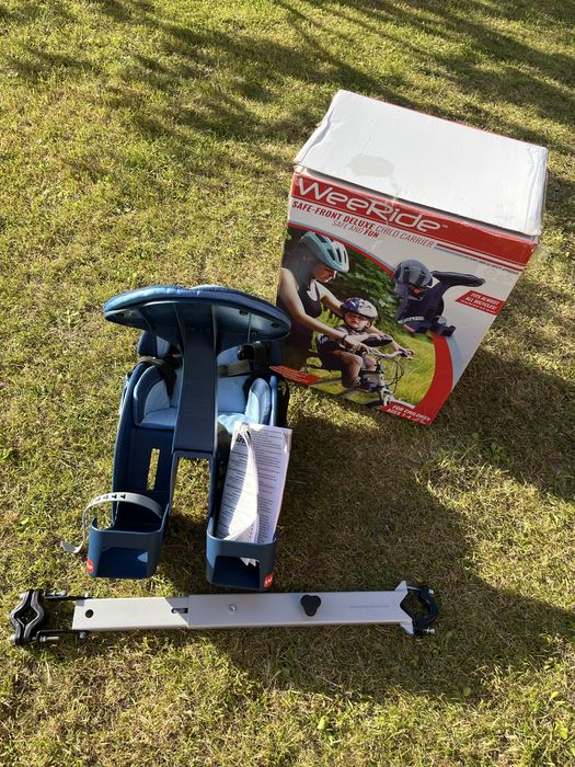 Sprzedam nowy fotelik rowerowy WEERIDE Safe Deluxe Denim